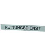 REFLEXSTREIFEN mit Aufdruck RETTUNGSDIENST